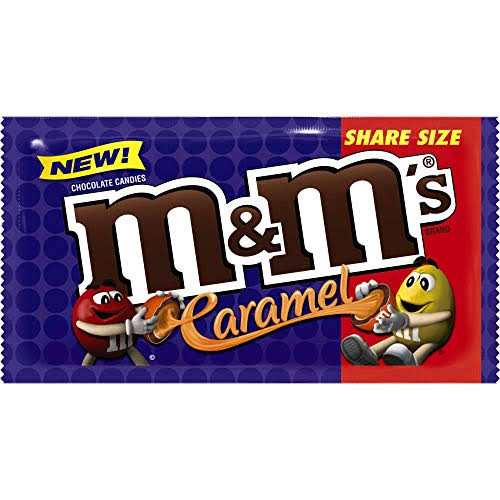 M&M's Caramel Milk Chocolate Candy - 2.83oz