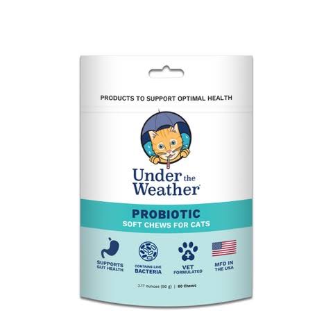 Under The Weather Probiotic Soft Chews For Cats 90G