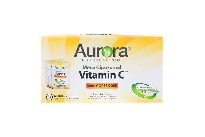 Aurora Nutrascience Mega Liposomal Vitamin C Supplement - 0.5 Fluid Ounces - Westerly Natural Market - Delivered by Mercato