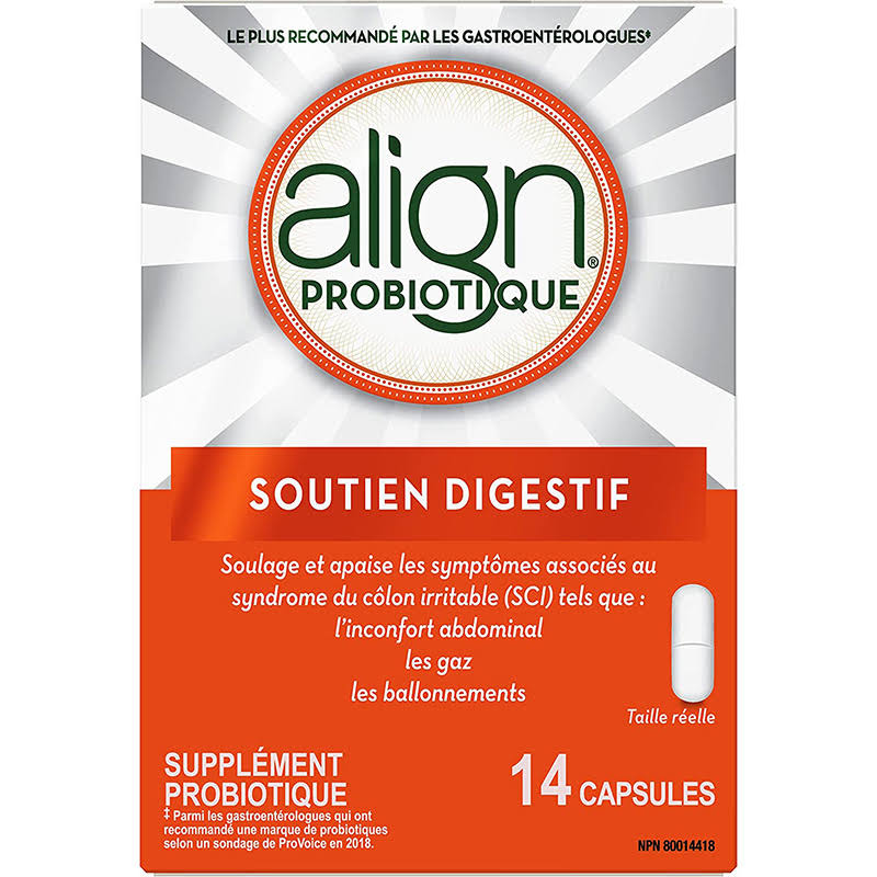 Align Digestive Care Probiotic Supplement Capsules 14 Ct Box
