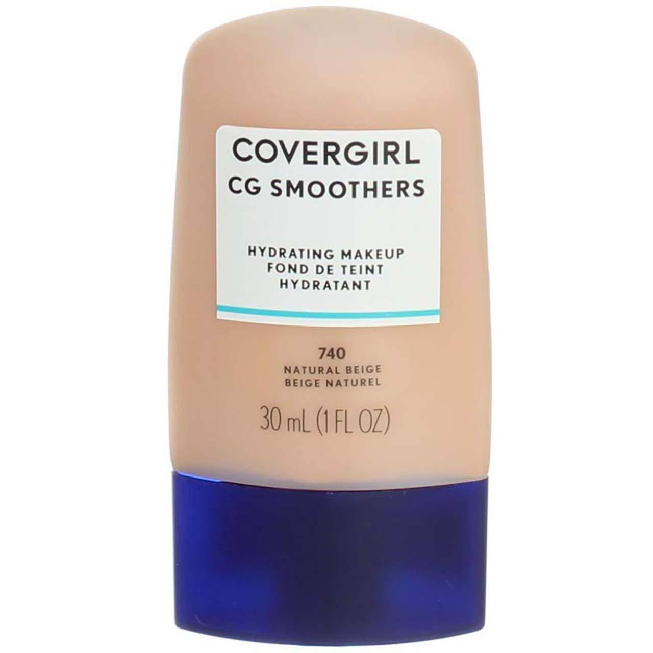 Covergirl Smoothers Hydrating Makeup 740 Natural Beige 1 fl oz (30 ml)