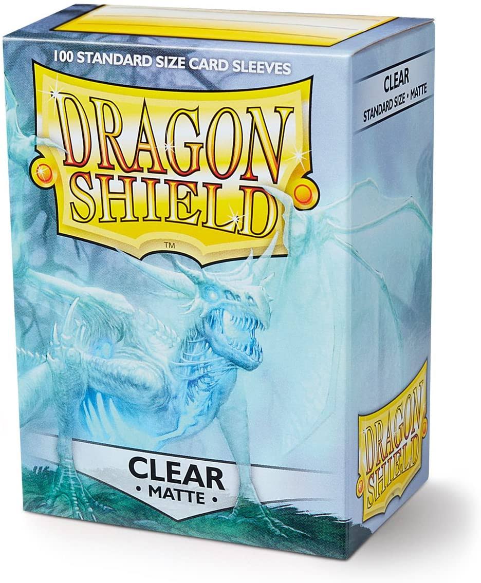 Dragon Shield Matte Card Sleeves - Clear, 100 pack