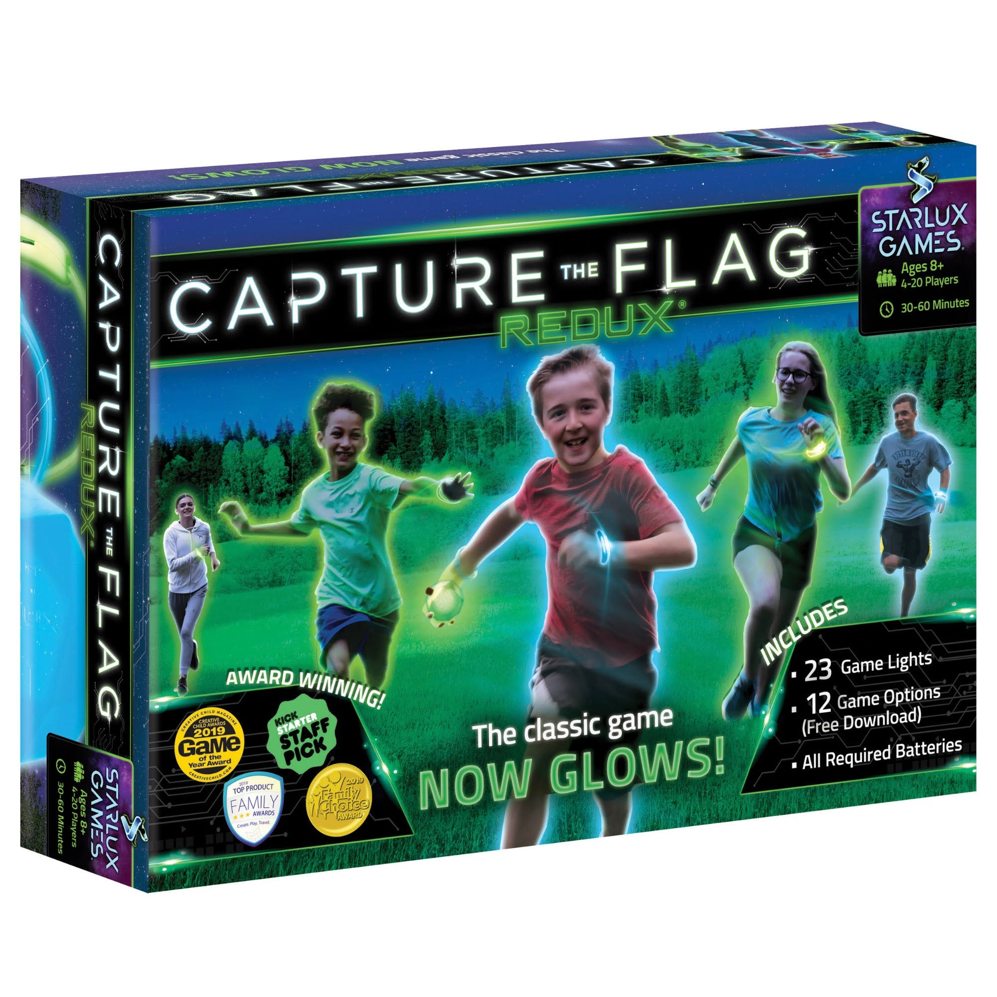 Capture the Flag Redux: A Glow in the Dark Games - for Birthdays, Team Building and Icebreakers