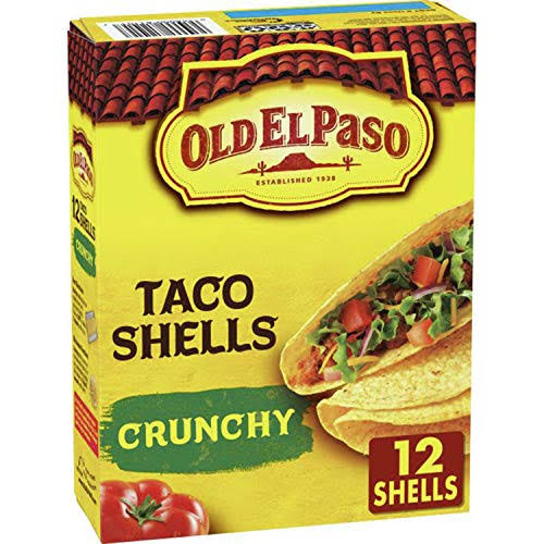 Old El Paso Crunchy Taco Shells - 12ct, 4.6oz