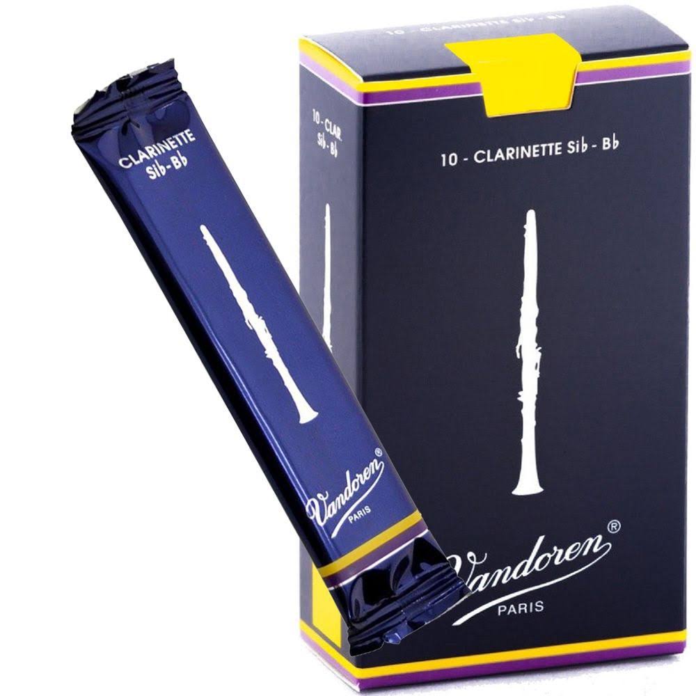 Vandoren Traditional Bb Clarinet Reeds - Single - Strength 3