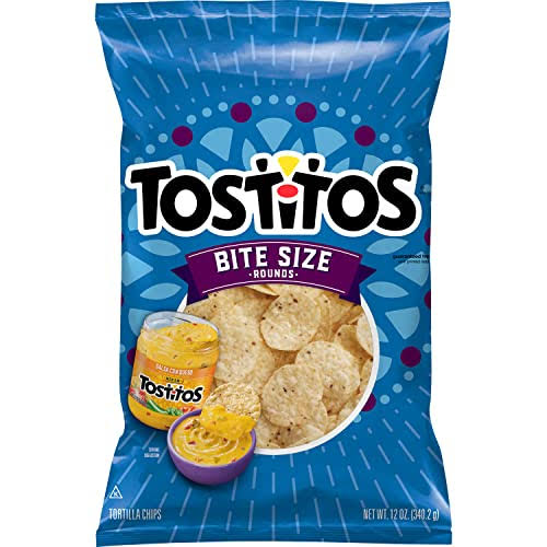 Tostitos Tortilla Chips, Bite Size Rounds, 12oz Bag