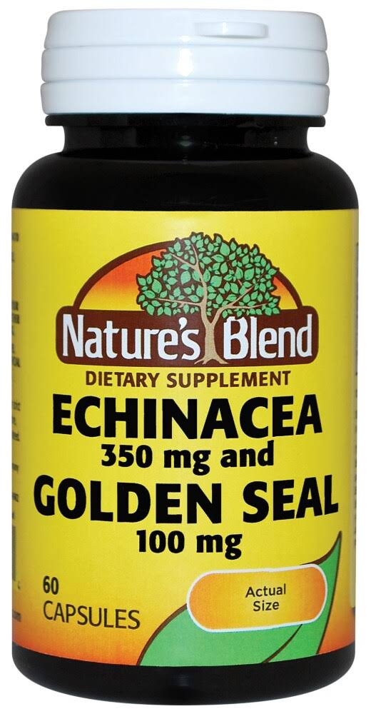 Nature's Blend Echinacea Goldenseal - 60 Ct