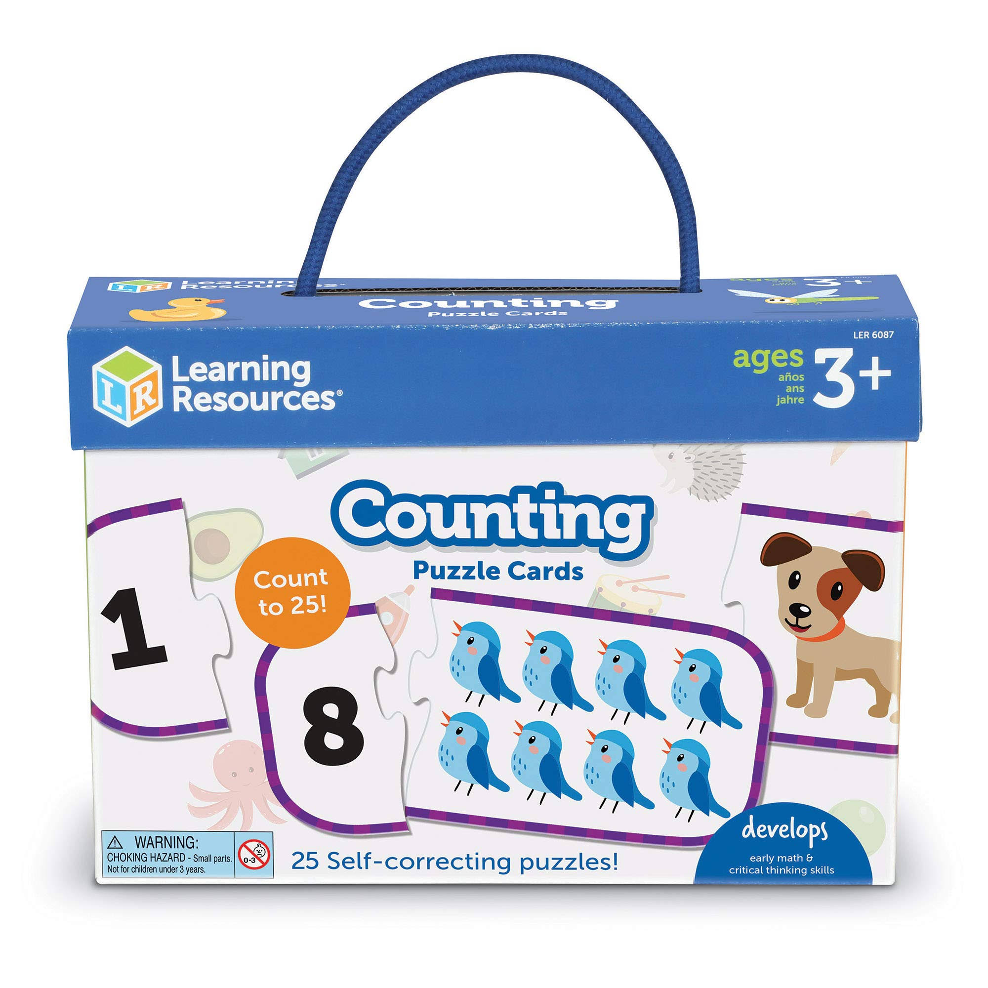 Learning Resources Counting Puzzle Cards | LER6087