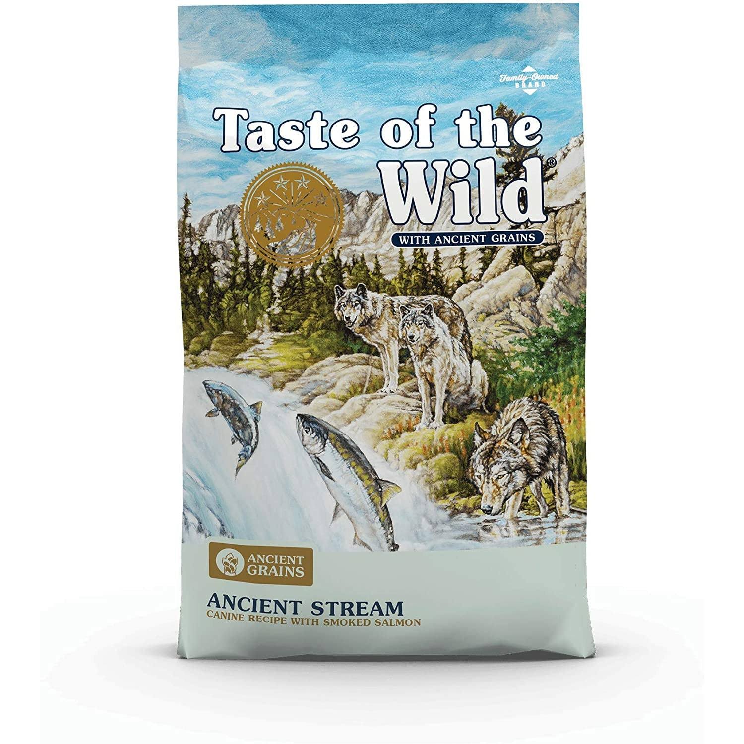 Taste of The Wild Ancient Stream with Smoked Salmon Dog Food 14 lbs