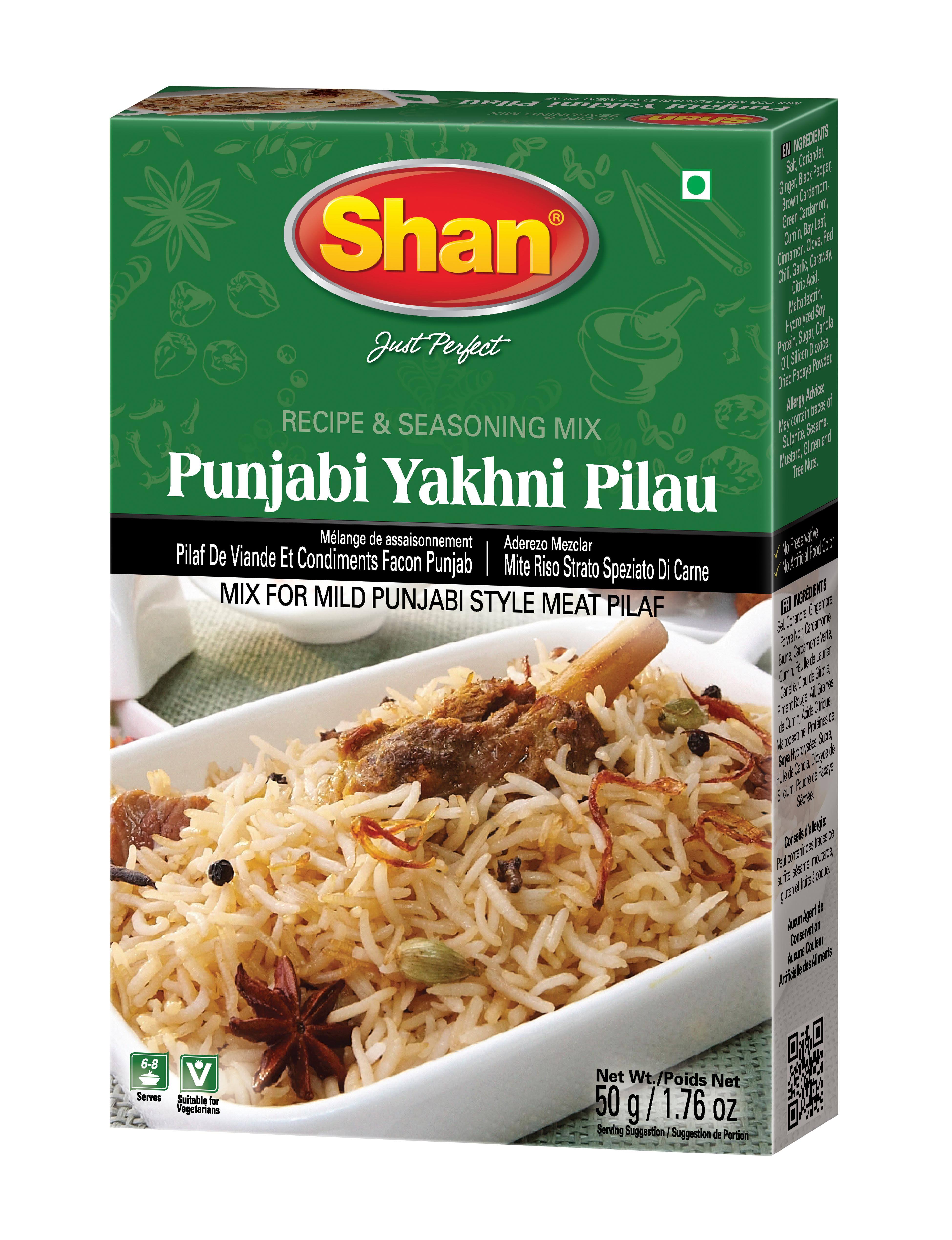 Shan Punjabi Yakhni Pilau Mix 1.75 Oz