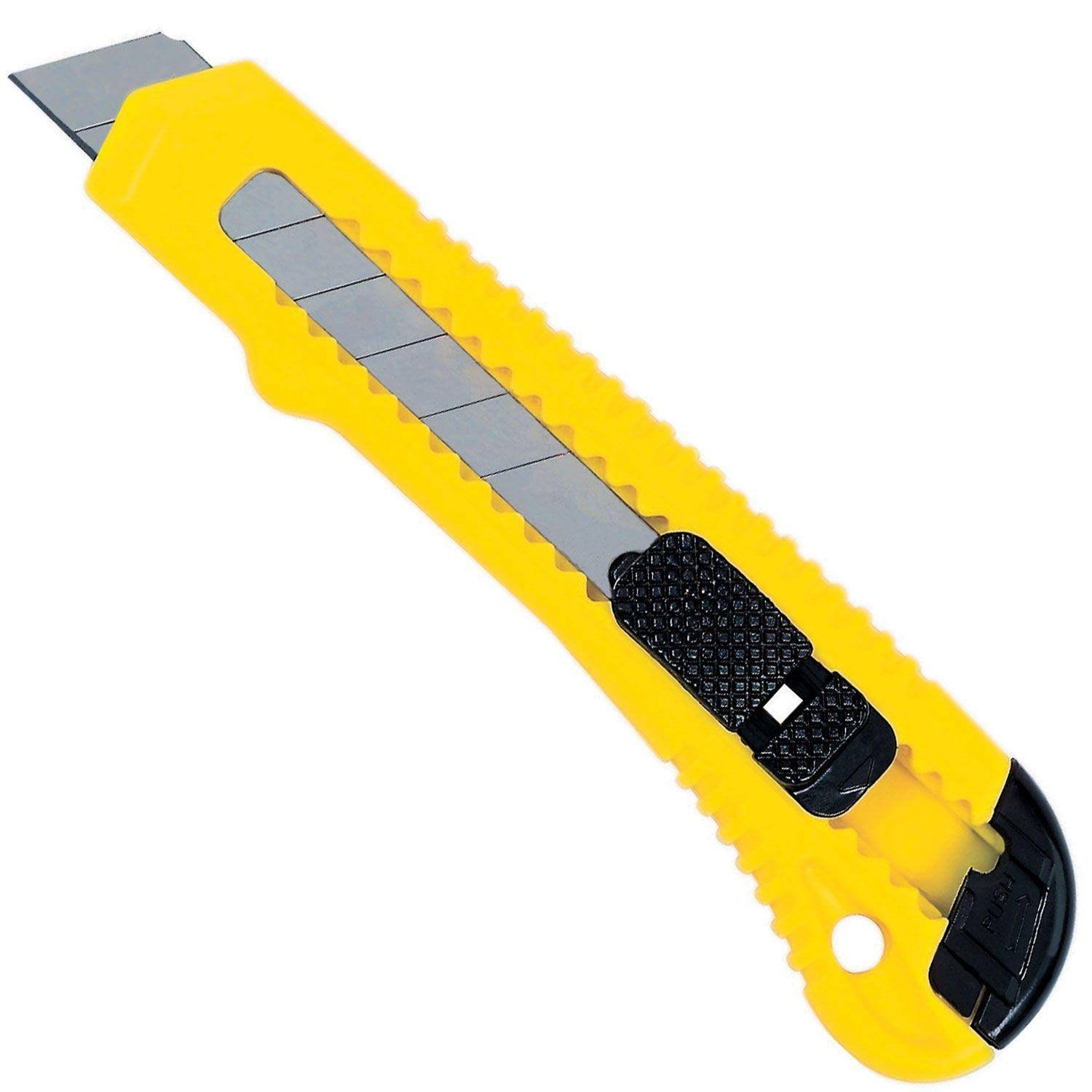 Stanley Tools Snap-Off Retractable Pocket Utility Knife - Yellow & Black