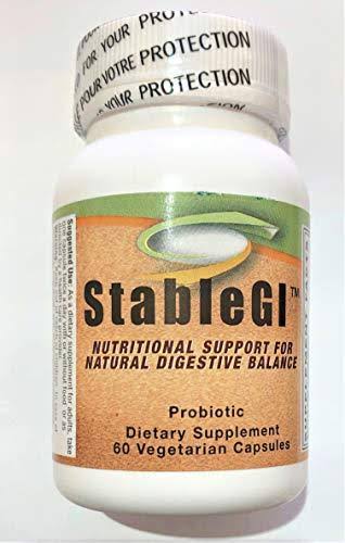 StableGI 250mg Probiotic Bottle of 60 Caps