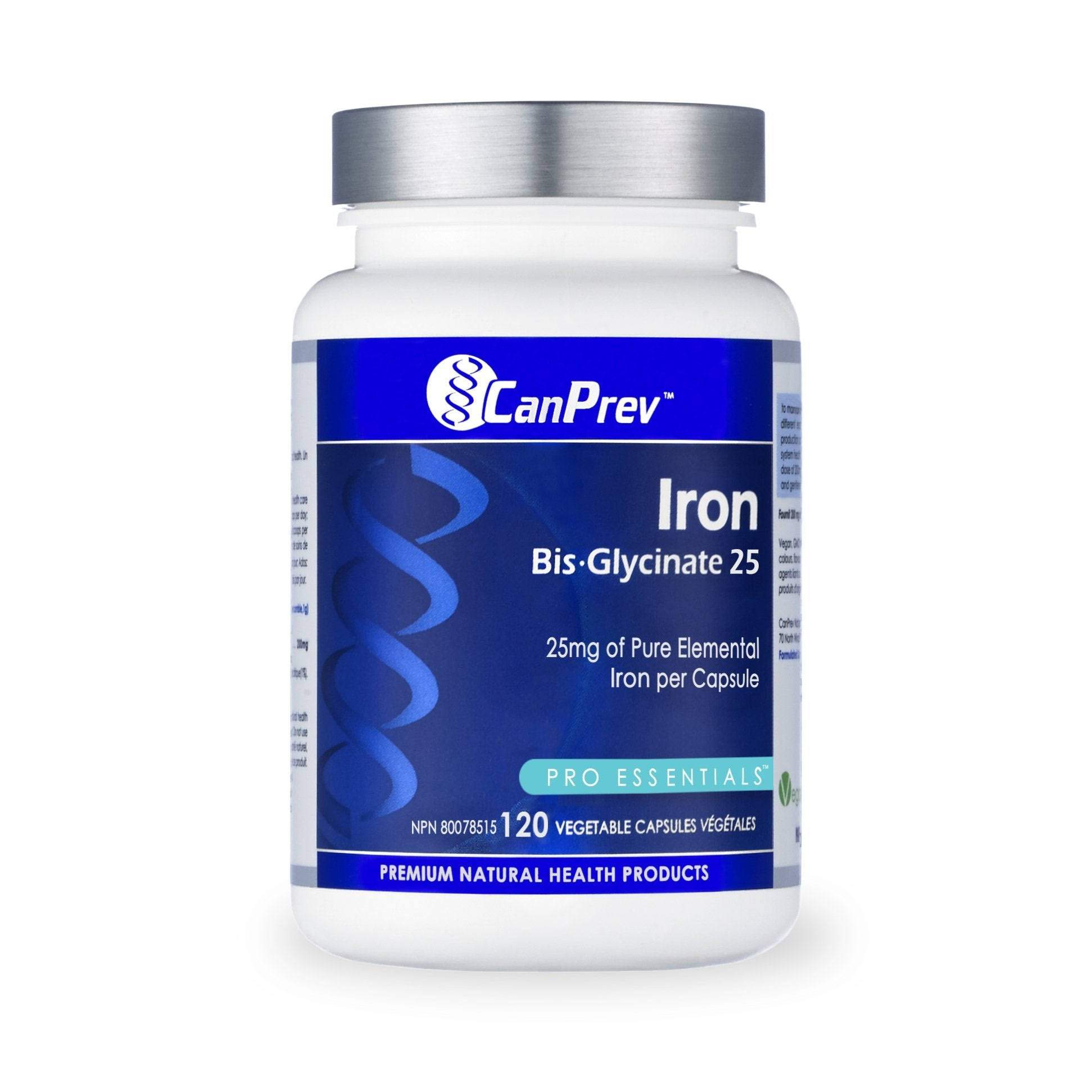 CanPrev Iron Bis-Glycinate 25