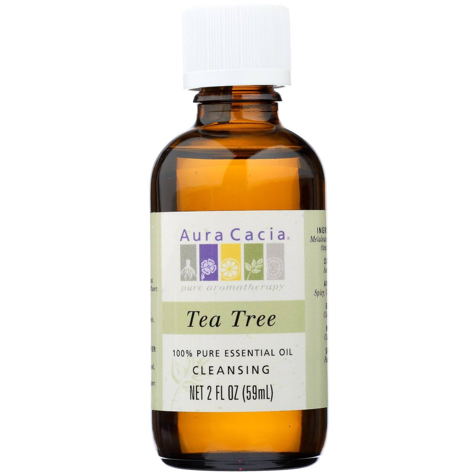 Aura Cacia 100% Pure Essential Oil - Tea Tree, 2oz
