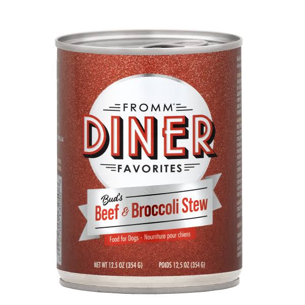 Fromm Diner Bud's Beef & Broccoli Stew for Dogs 354g