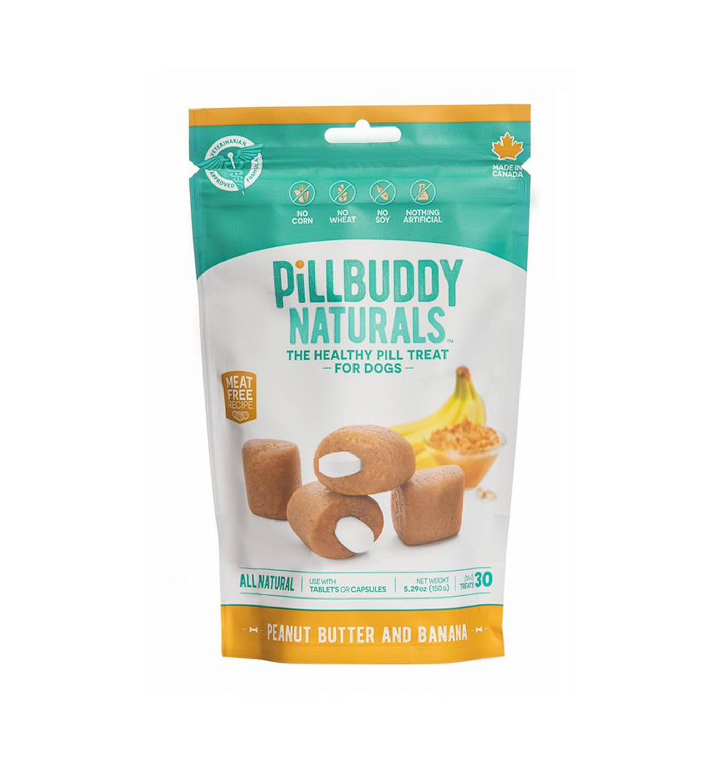 Pill Buddy Naturals - Peanut Butter & Banana