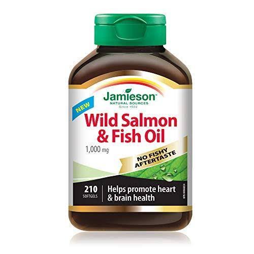 Jamieson Wild Salmon & Fish Oil - 1,000mg, 220 Softgels
