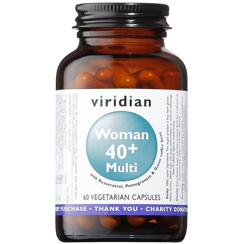 Viridian Woman 40+ Multivitamins - 60 Capsules