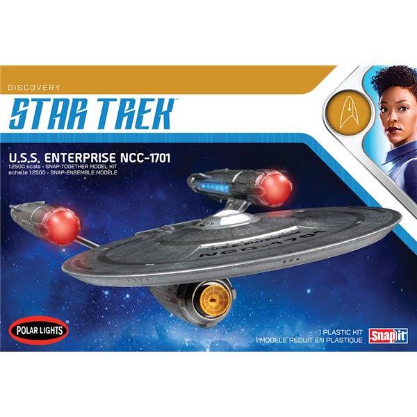 Star Trek Discovery USS Enterprise Model Kit - 1:2500 Scale