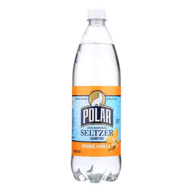 Polar Orange Vanilla Seltzer - 33.8oz
