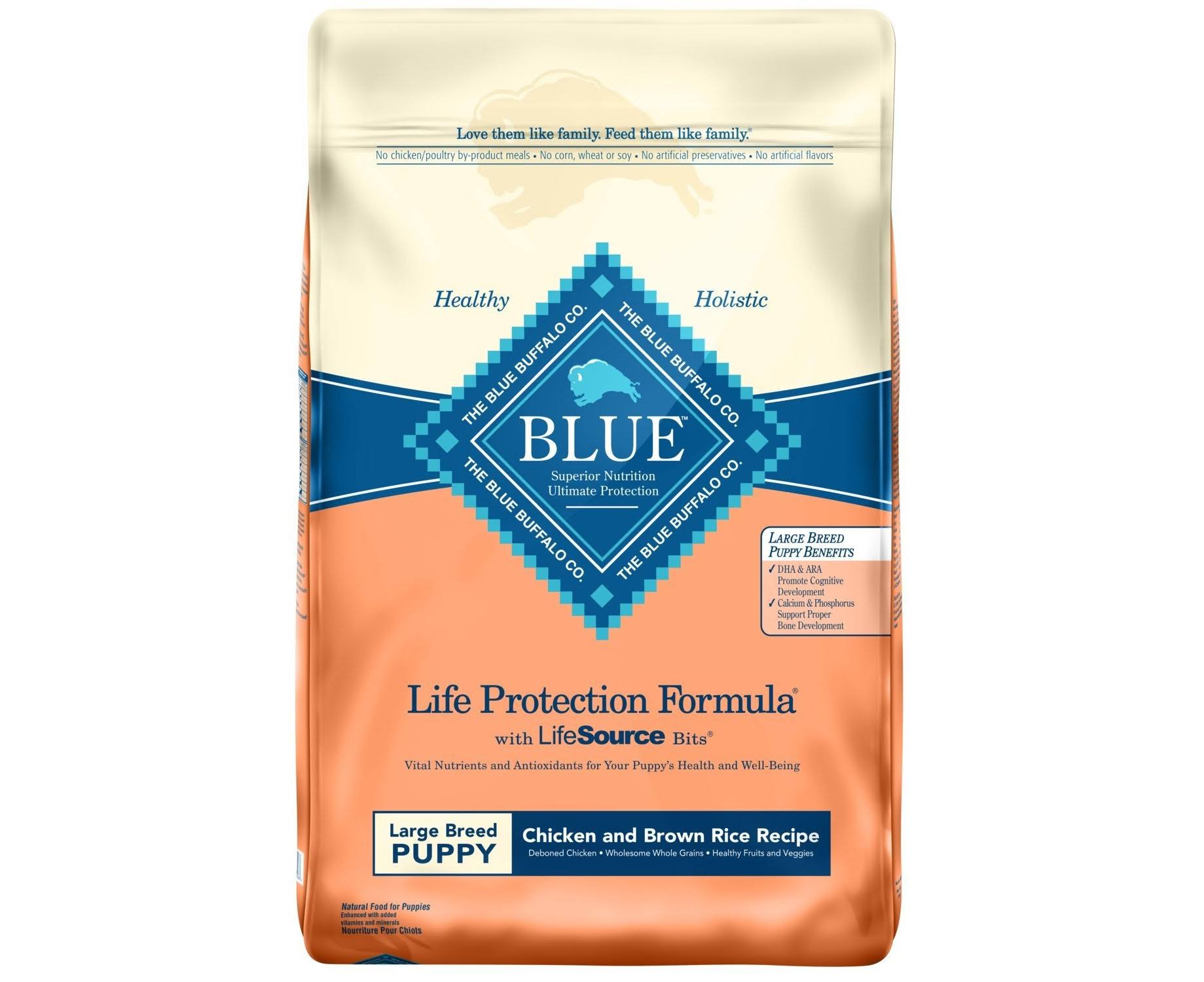 Blue Buffalo Life Protection Chicken and Brown Rice Dry Dog Food - 15lb