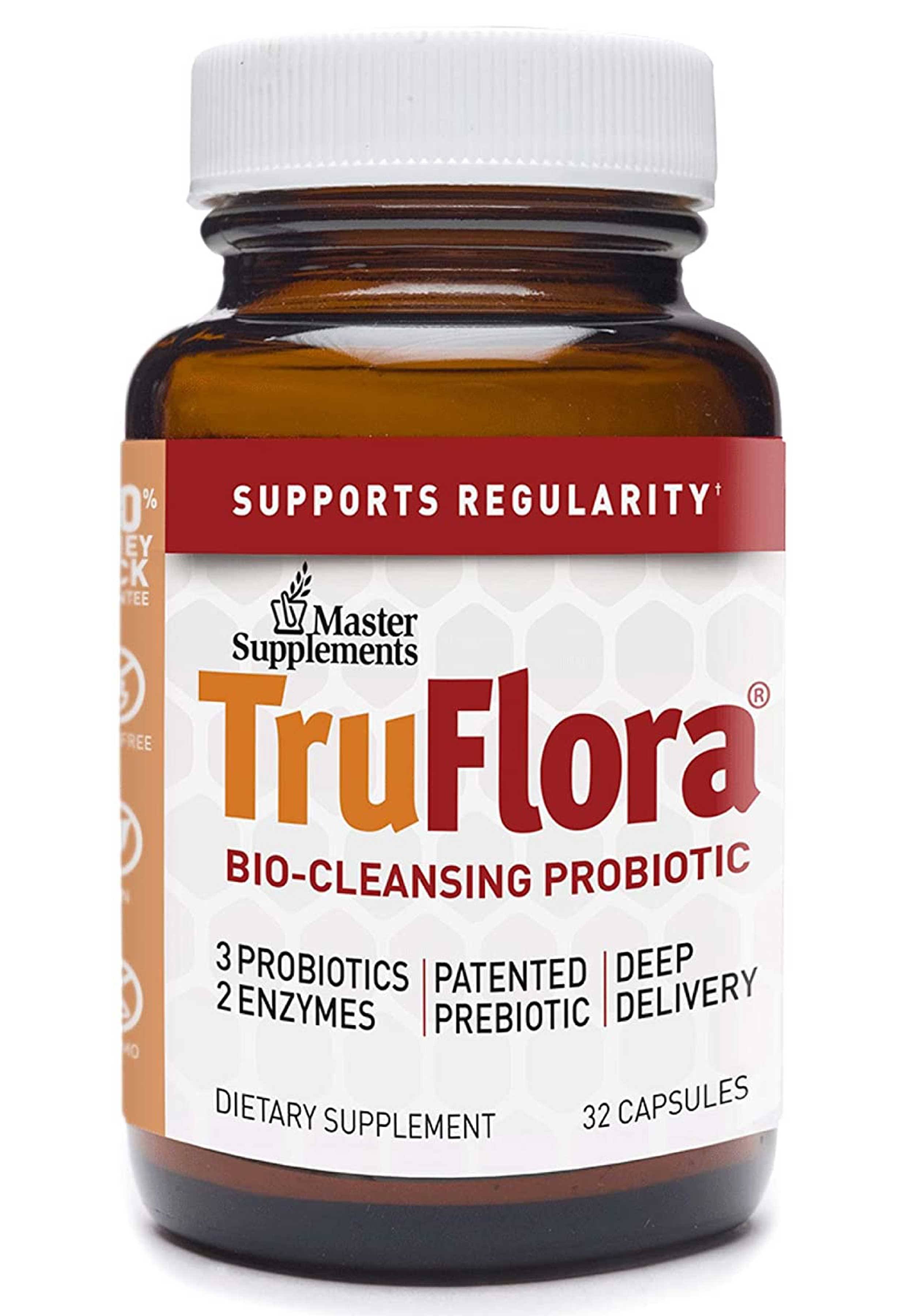 Master Supplements Truflora Probiotics + Enzymes - 32 vcaps