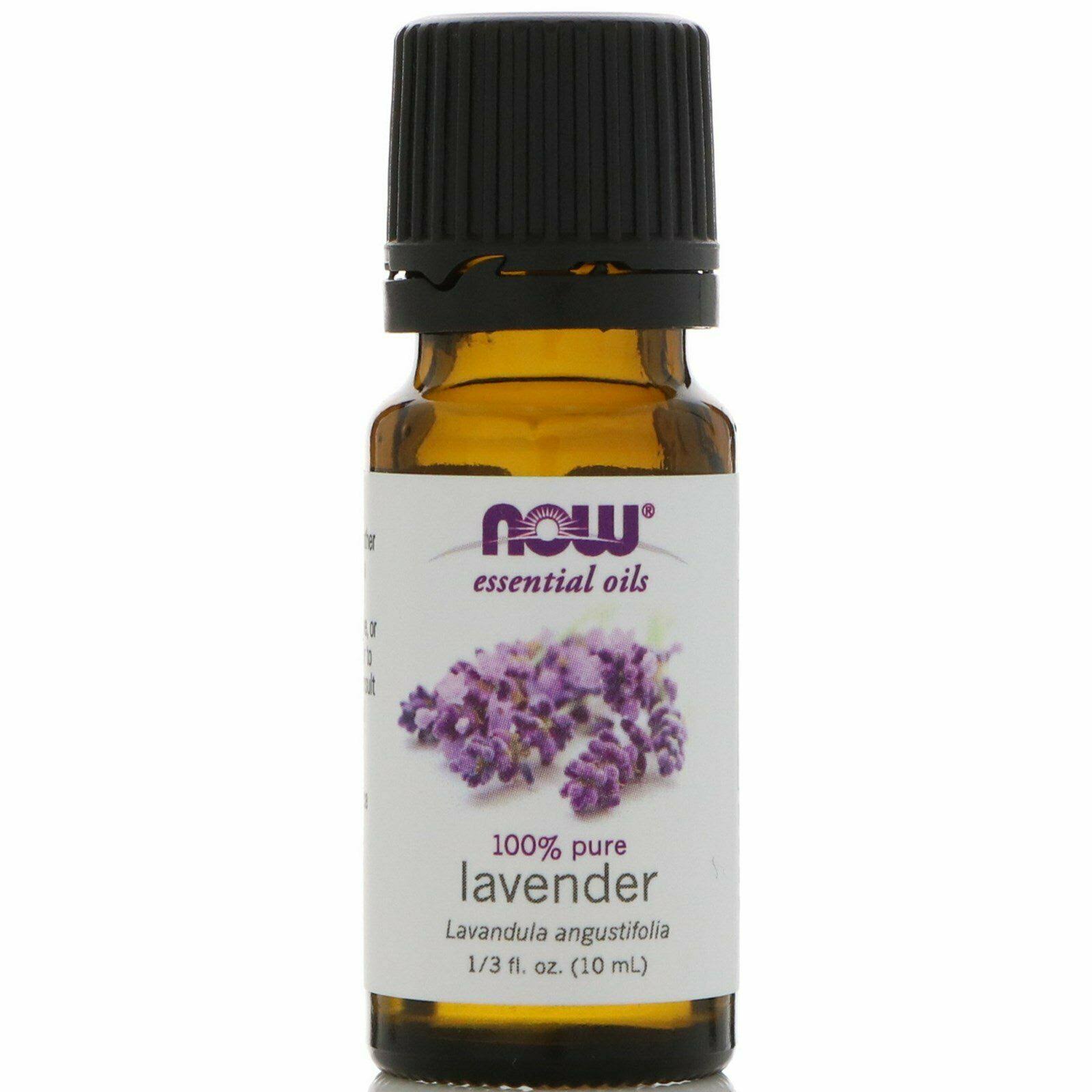 Now Foods - 100% Pure Essential Oil Lavender - 10 ml.