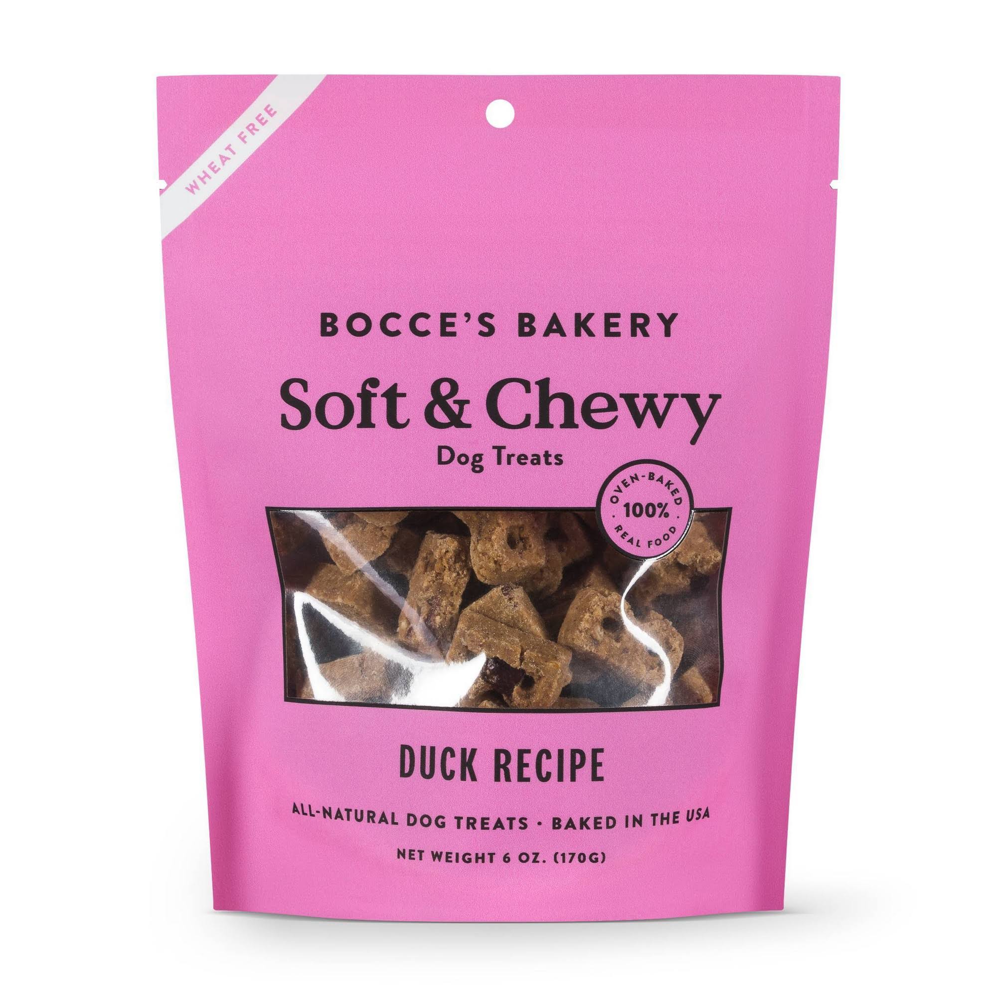 Bocce's Bakery Soft & Chewy Duck Dog Treats / 6 oz