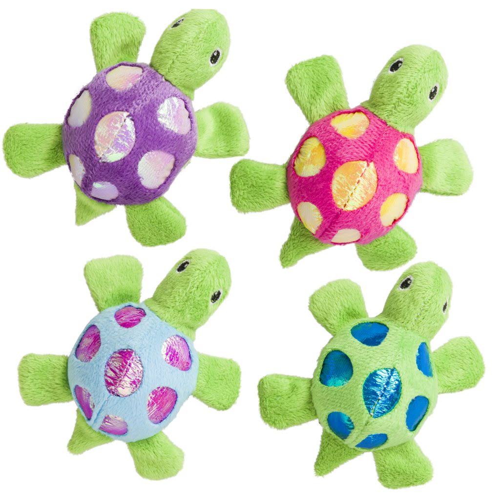Ethical Cat - Shimmer Glimmer Turtle W/catnip Cat Toy