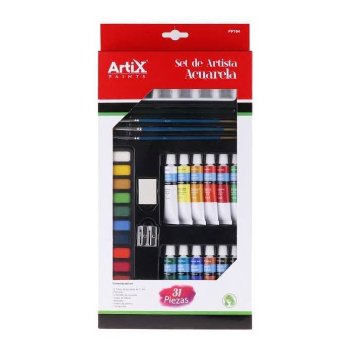 Watercolor Paints Paints Artix Set for Beginners (31Ks), Artix Paints, Fine Writing