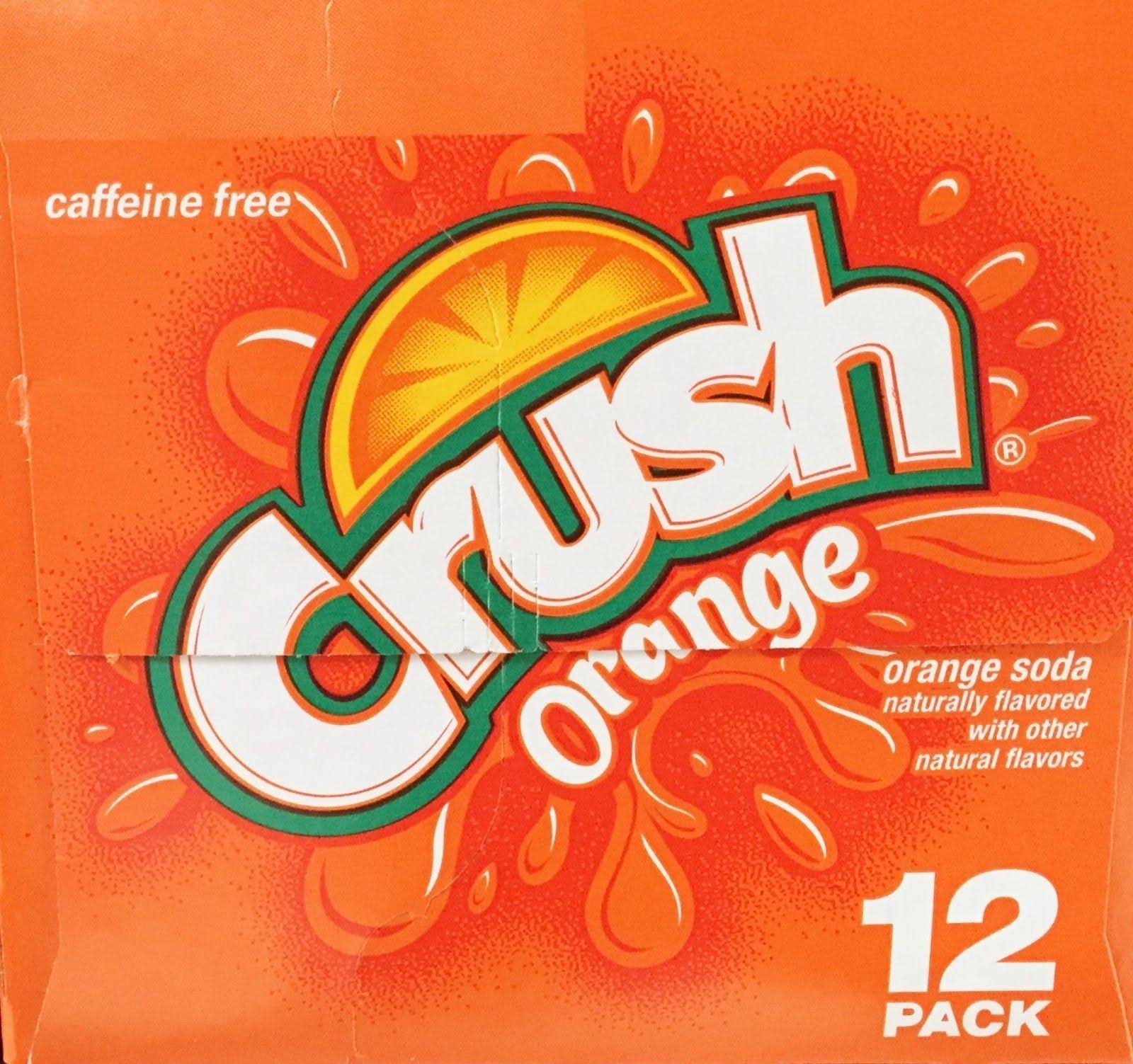Crush Orange Soda - 12 Pack