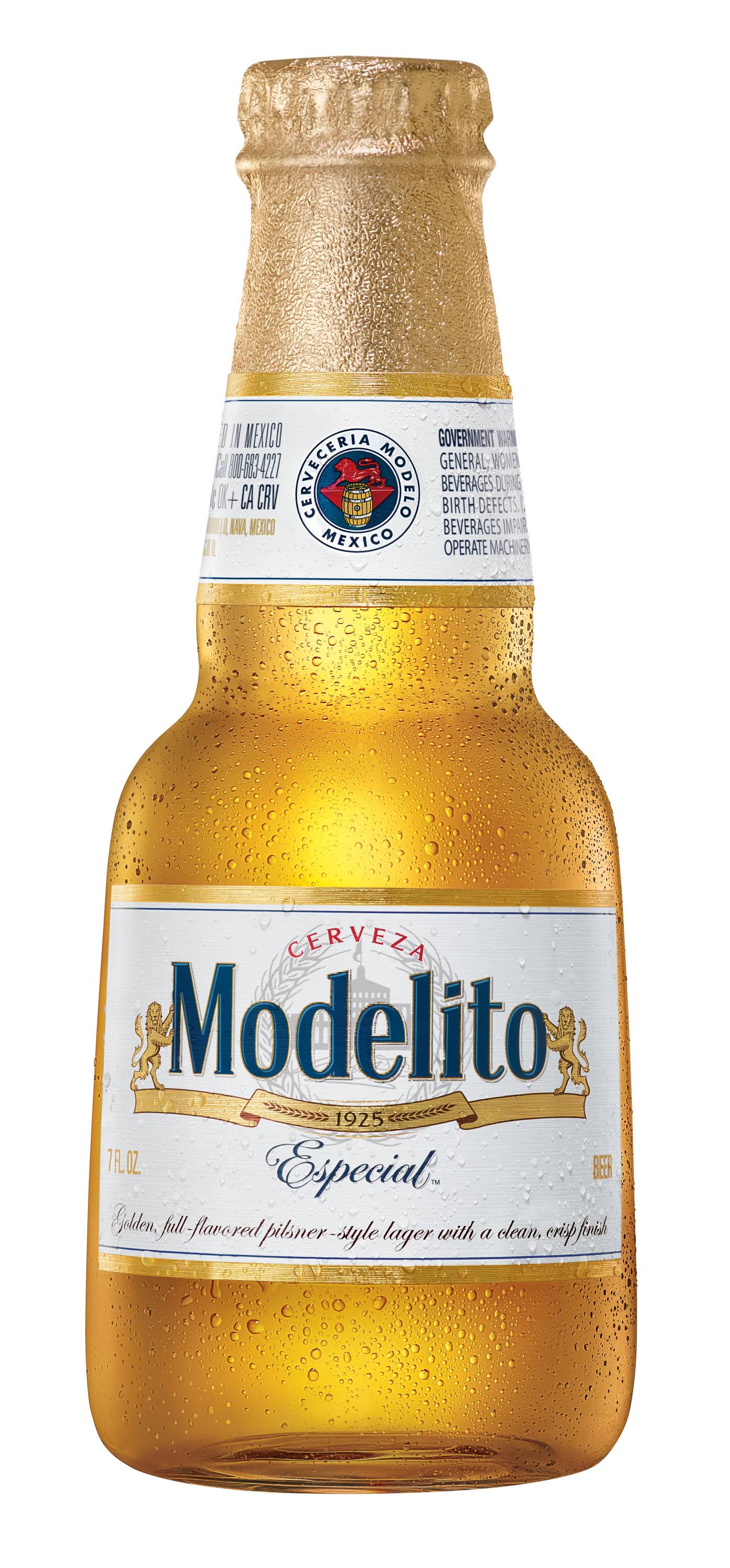 Modelo Especial Lager Mexican Beer (7oz bottle)