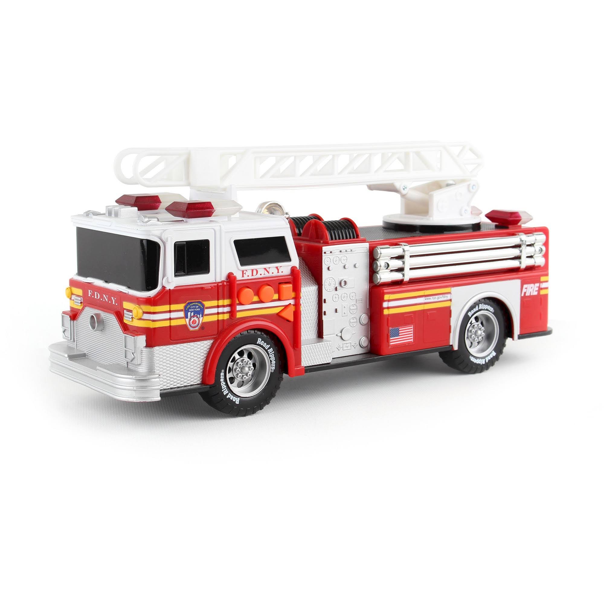 New York City Motorized Vehicles NY27200 FDNY Ladder Truck with Lights and Sound