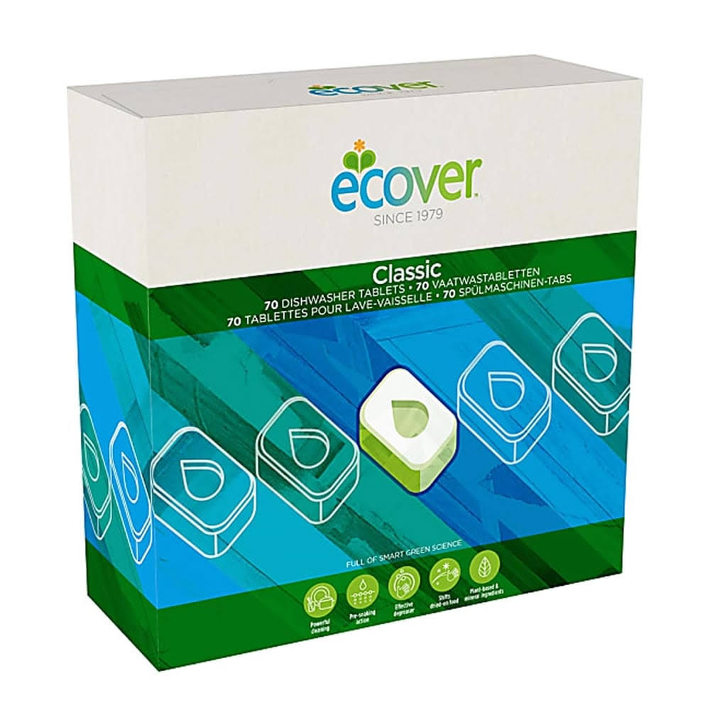 Ecover Classic Dishwasher Tablets - Citrus, 70 Tablets