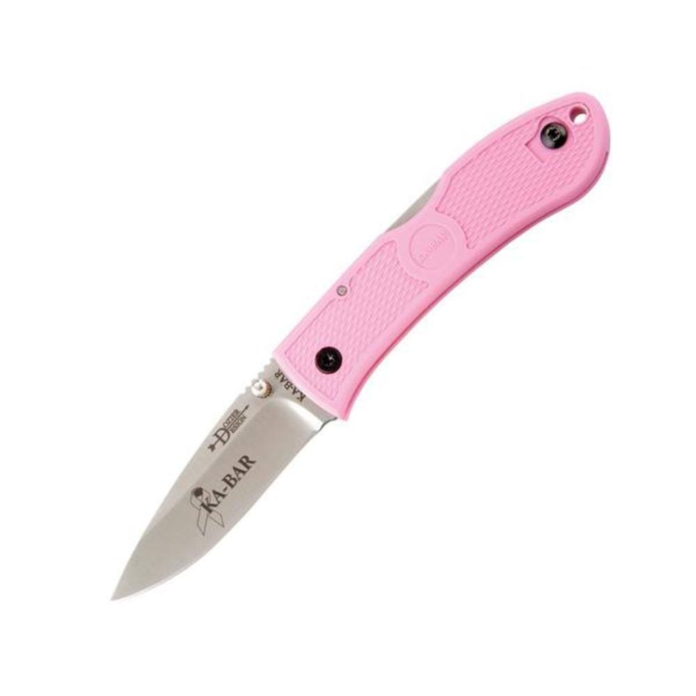 Ka Bar Dozier Folder 3.0 Knife - Pink