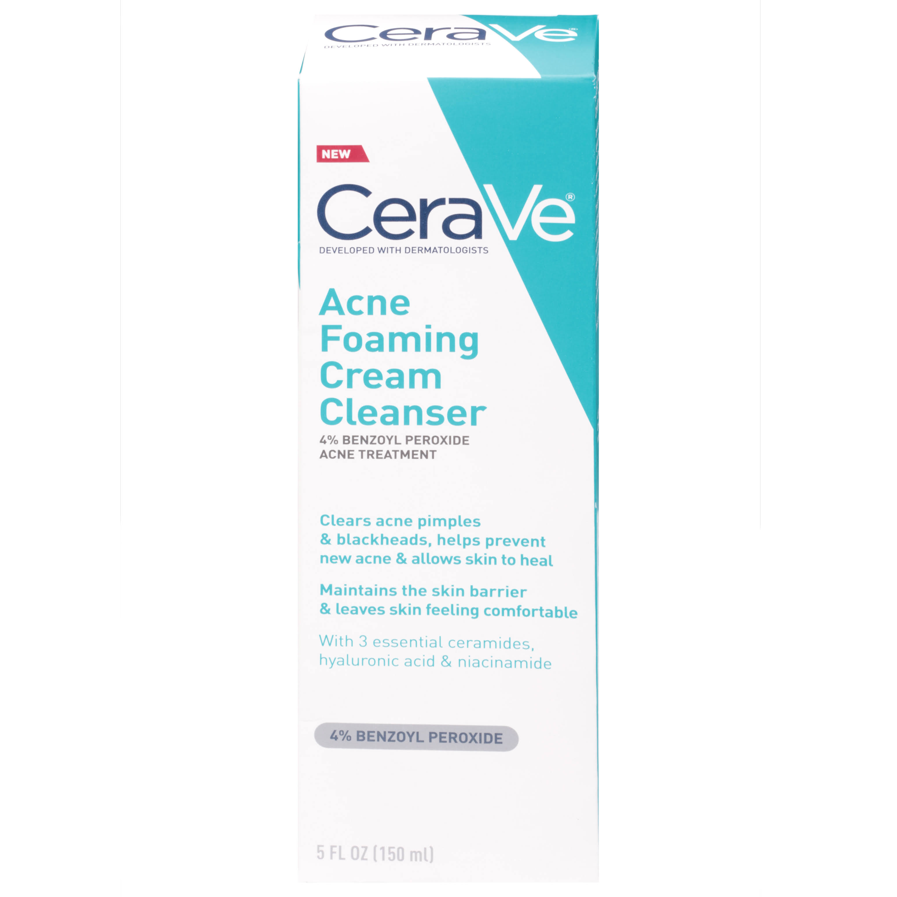 Cerave Acne Foaming Cream Cleanser - 5 fl oz