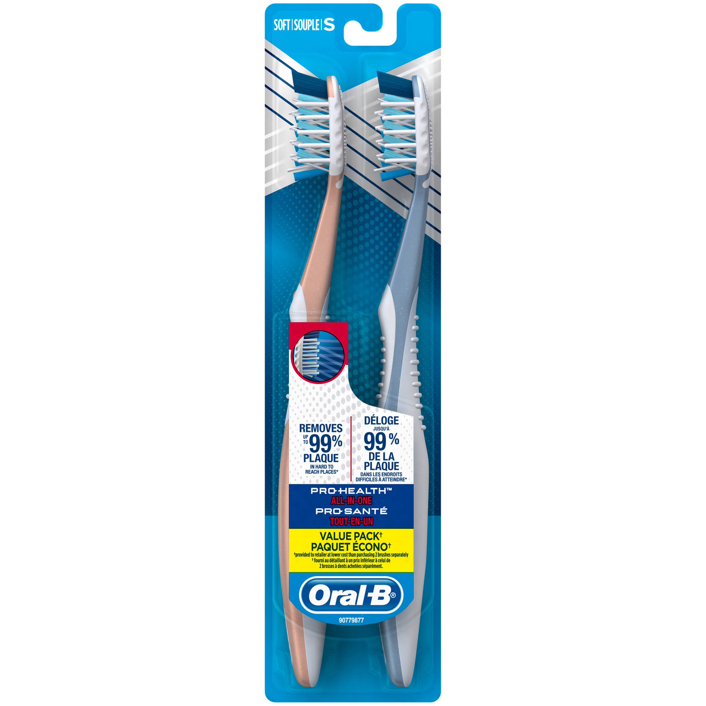 Oral B Pro Health All In One Value Pack Soft Toothbrushes - 2ct