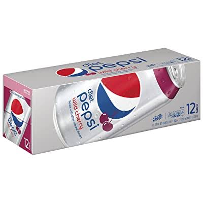 Pepsi Diet Soda - Wild Cherry, 12oz, 12ct