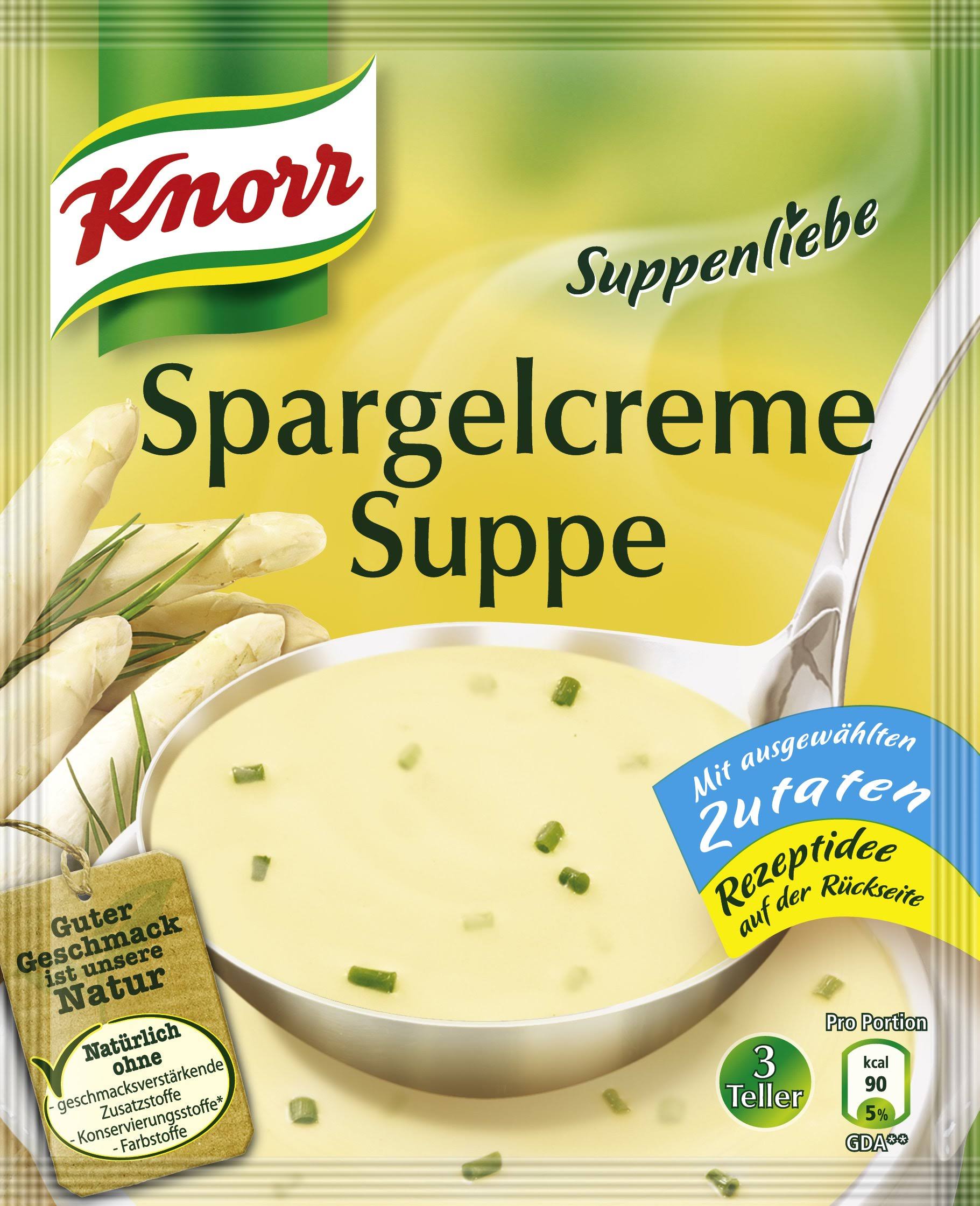 Knorr Instant Creamy White Asparagus Soup - 58g