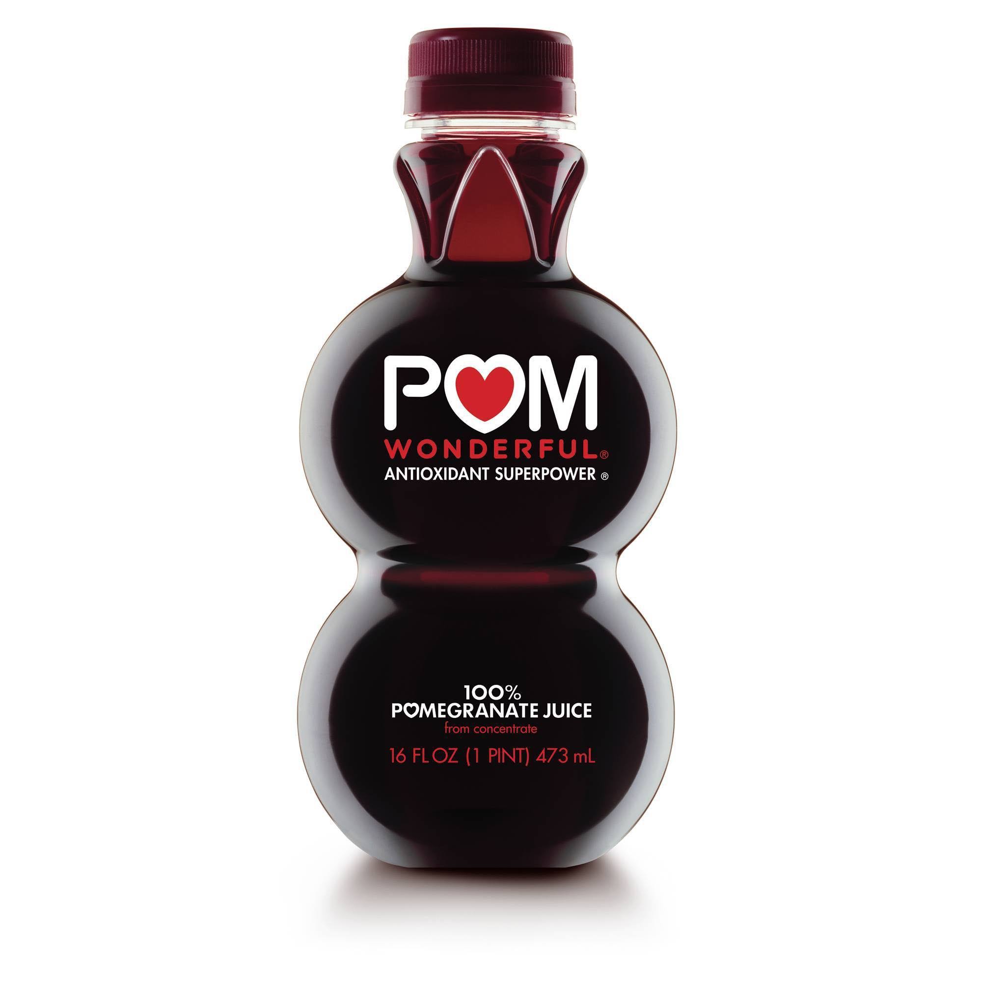 Pom Wonderful 100 Percent Juice - Pomegranate Blueberry, 16oz