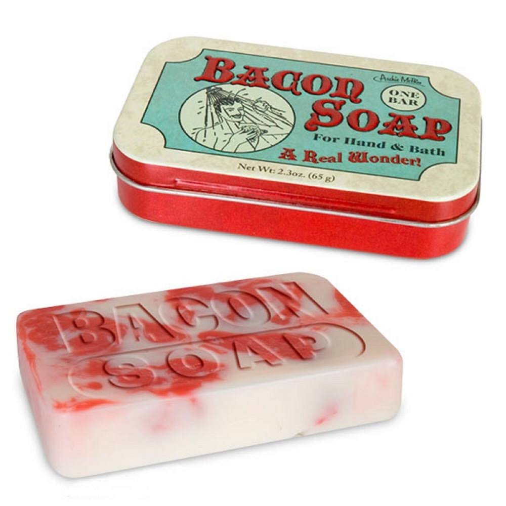 Accoutrements Bacon Soap in Tin