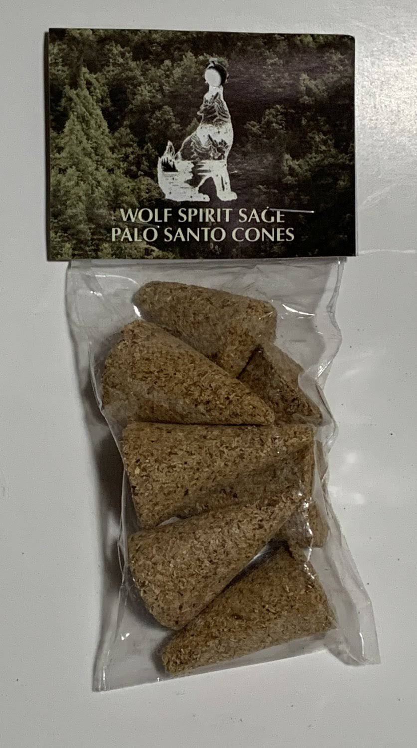 Wolf Spirit Sage Palo Santo Cones