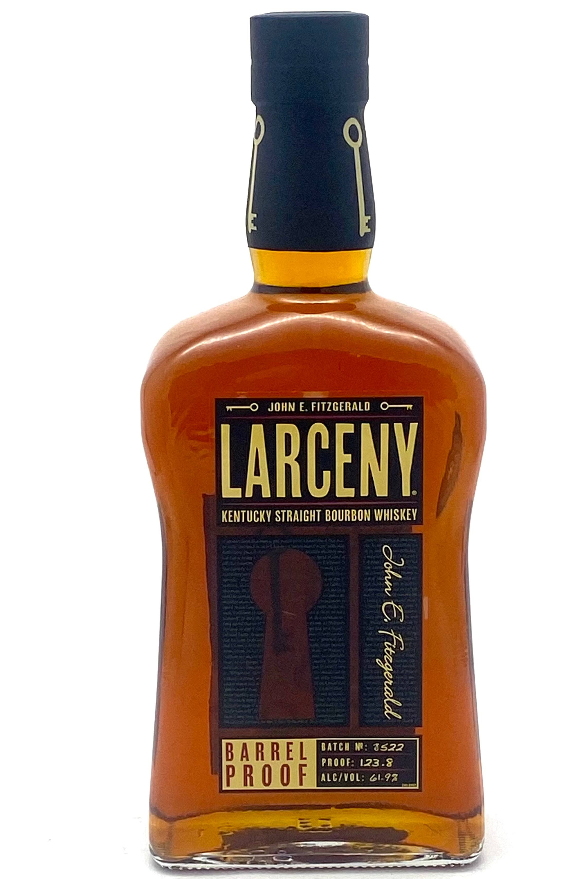 Larceny Barrel Proof Batch A122 Kentucky Straight Bourbon Whiskey 750ml