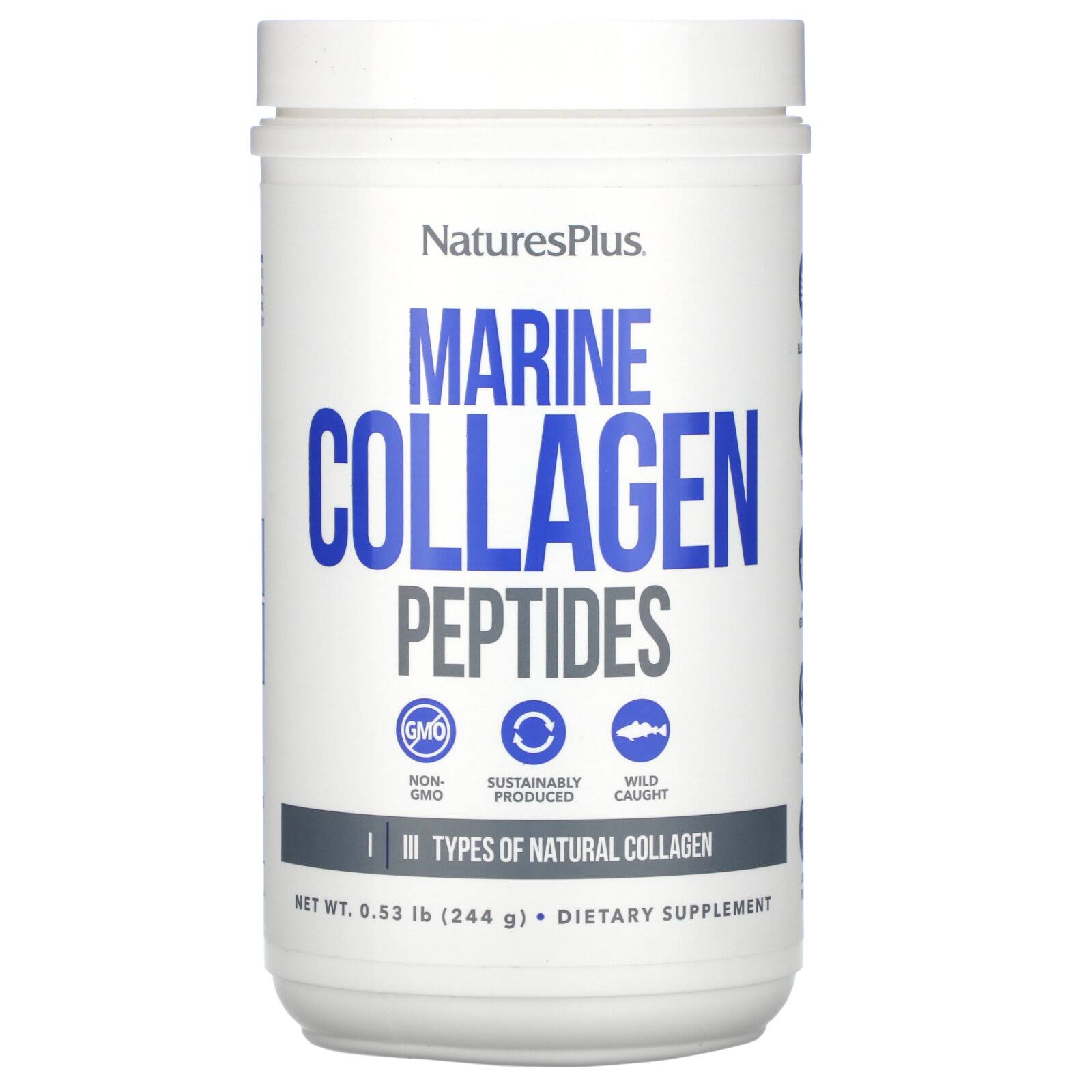 Nature's Plus Marine Collagen Peptides 0.53 LB (244 g)