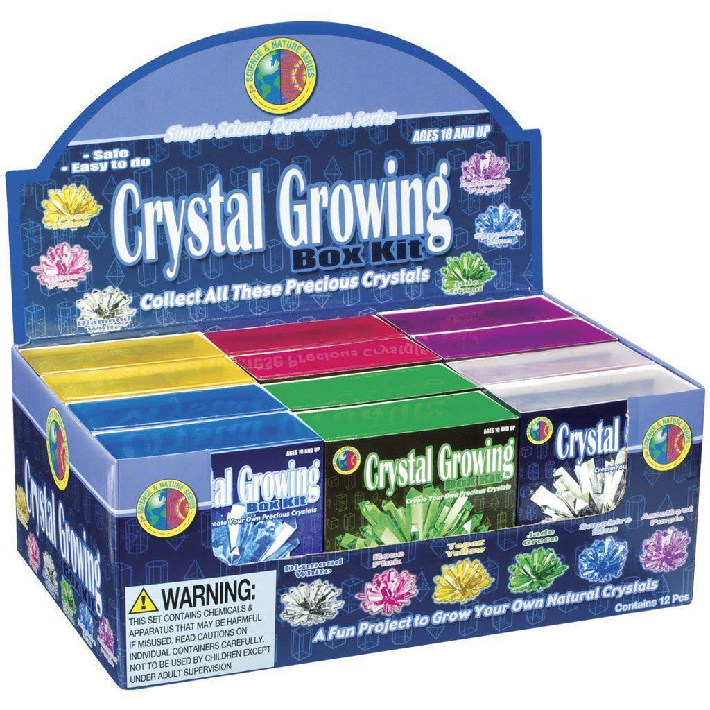 Toysmith Crystal Growing Kit Toy - Colors May Vary