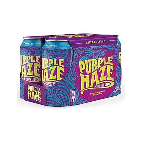 Abita Brewing Company Beer, Raspberry Lager, Purple Haze - 12 fl oz