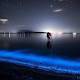 'Sea Sparkles' put on sensational light show in southern Tasmania 