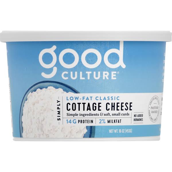 Good Culture Classic Cottage Cheese - Low Fat, 16oz