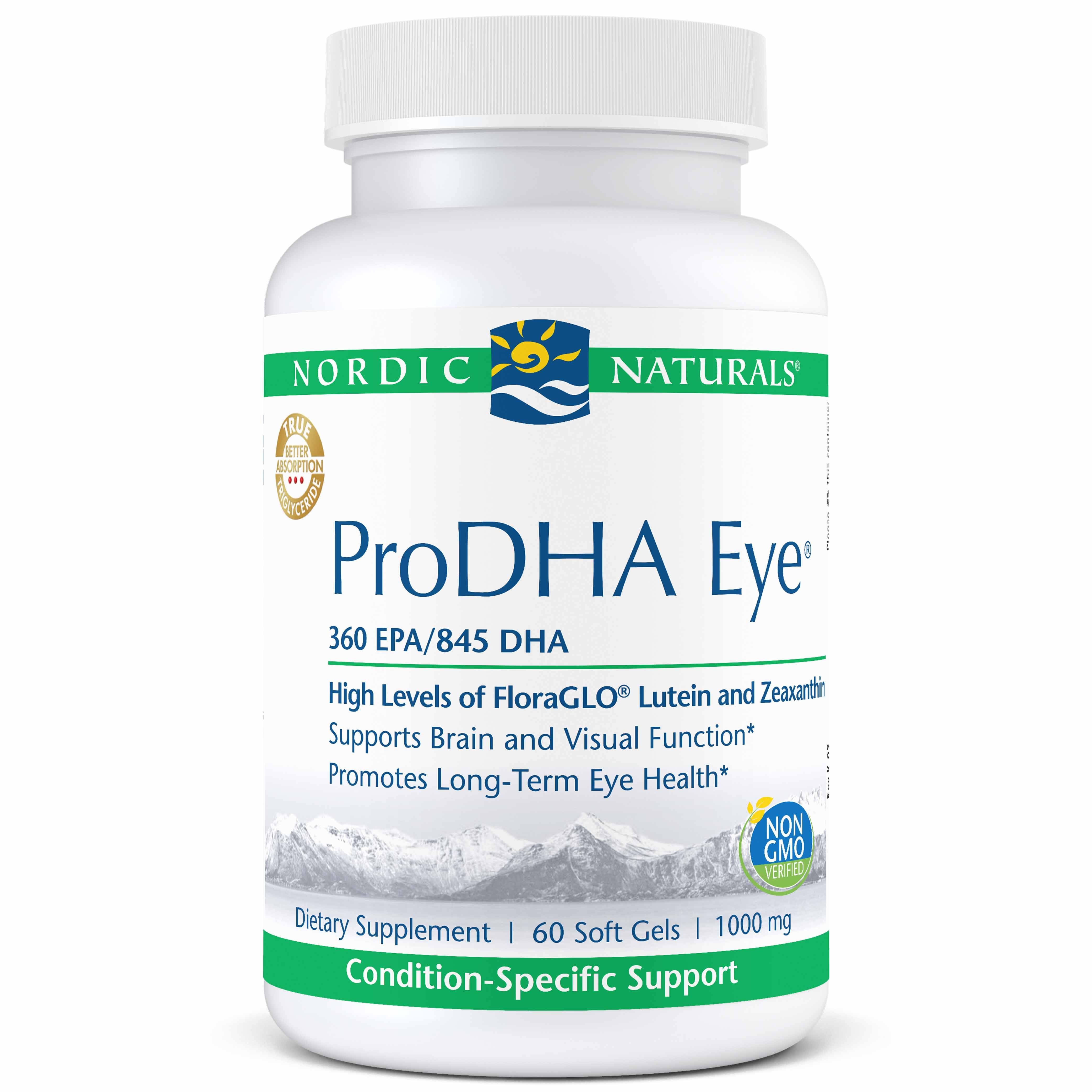 Nordic Naturals Pro Dha Eye Dietary Supplement - 60 Soft Gels