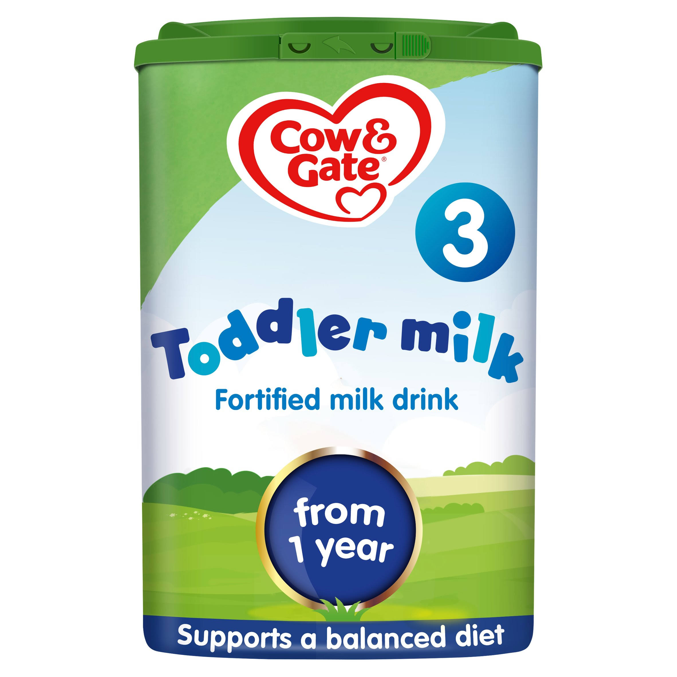 Cow & Gate 3 Growing Up Milk Formula - 800g, 1-2 Years